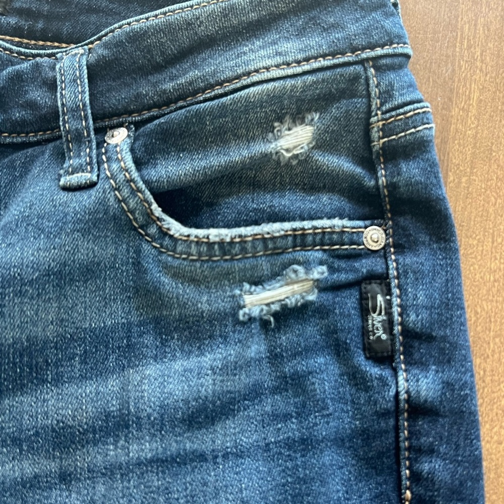 Women’s Silver Girlfriend Jeans - Picture 10 of 12